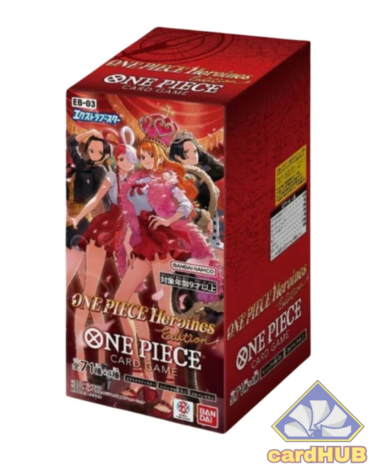 One Piece Heroines Edition EB-03 Booster Box JAP