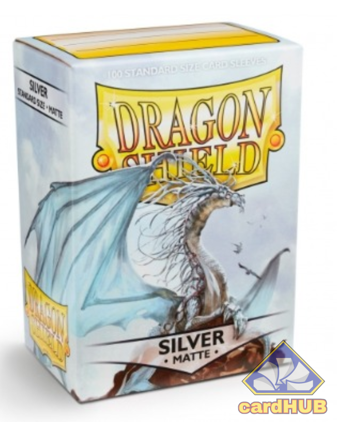Dragon Shield Matte Silver - 100x Sleeves