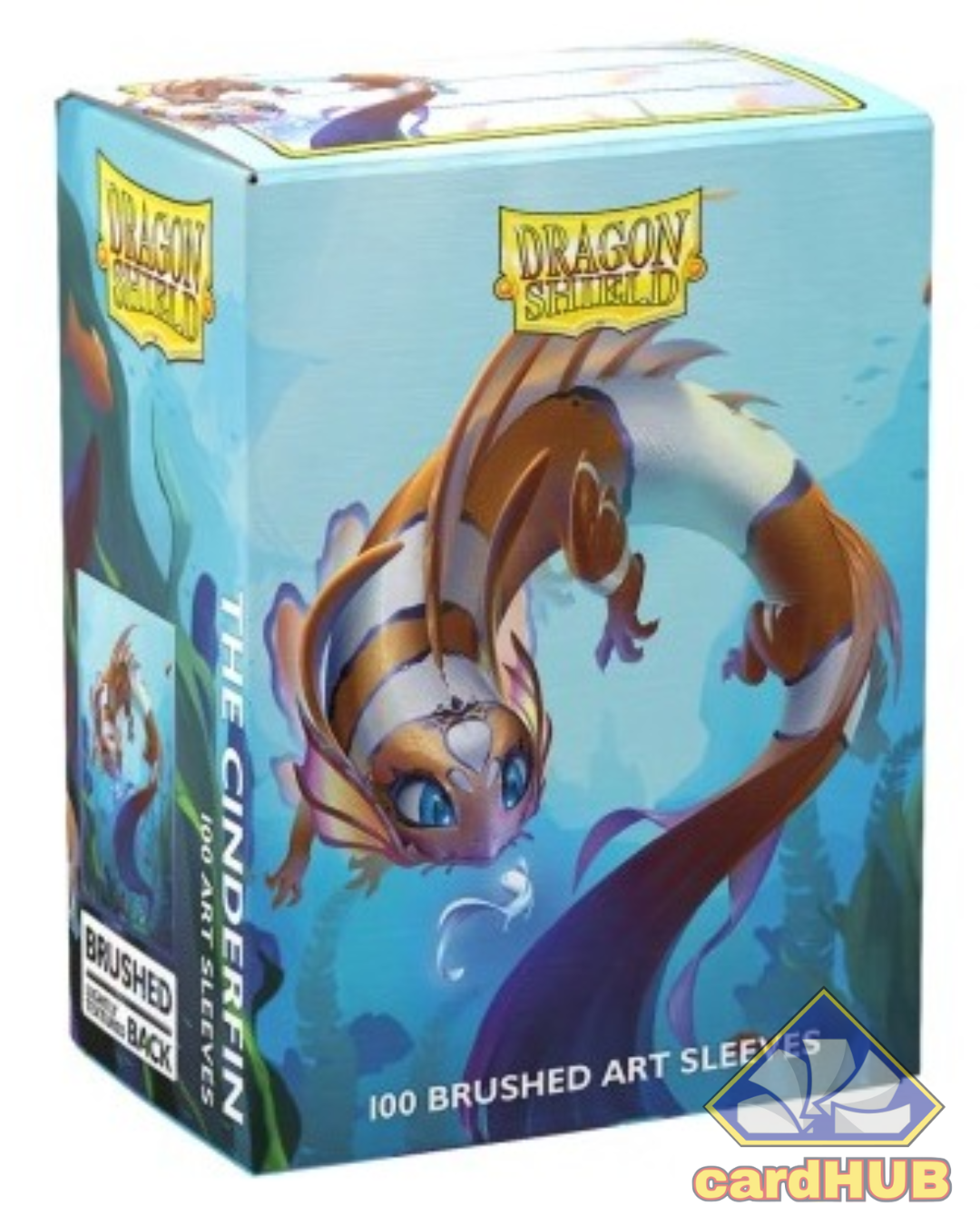 Dragon Shield The Cinderfin - 100x Brushed Art Sleeves