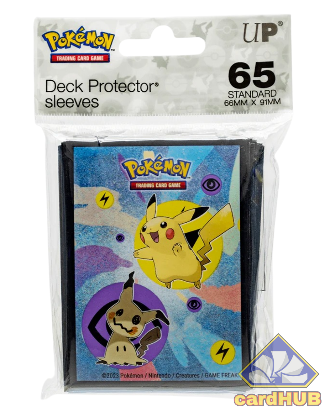 Ultra Pro Deck Protector Sleeves - 65 Bustine Protettive Pikachu & Mimikyu