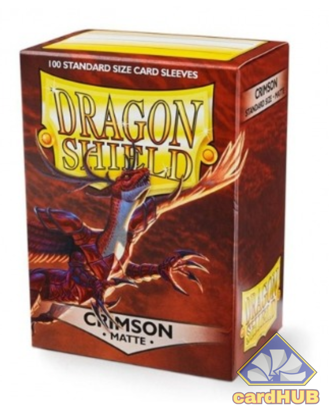 Dragon Shield Matte Crimson - 100x Sleeves