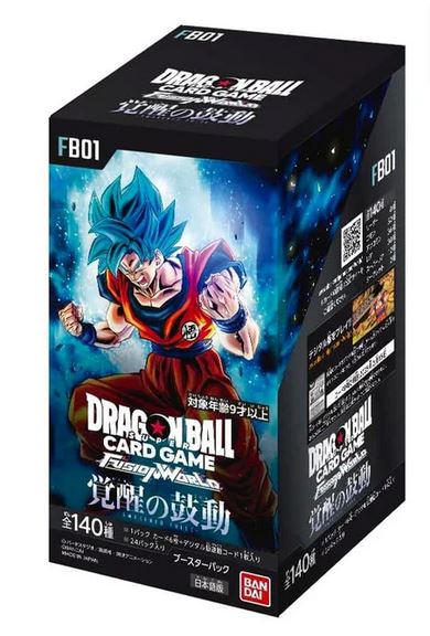 Dragonball Fusion World Awakened Pulse FB-01 Booster Box JAP