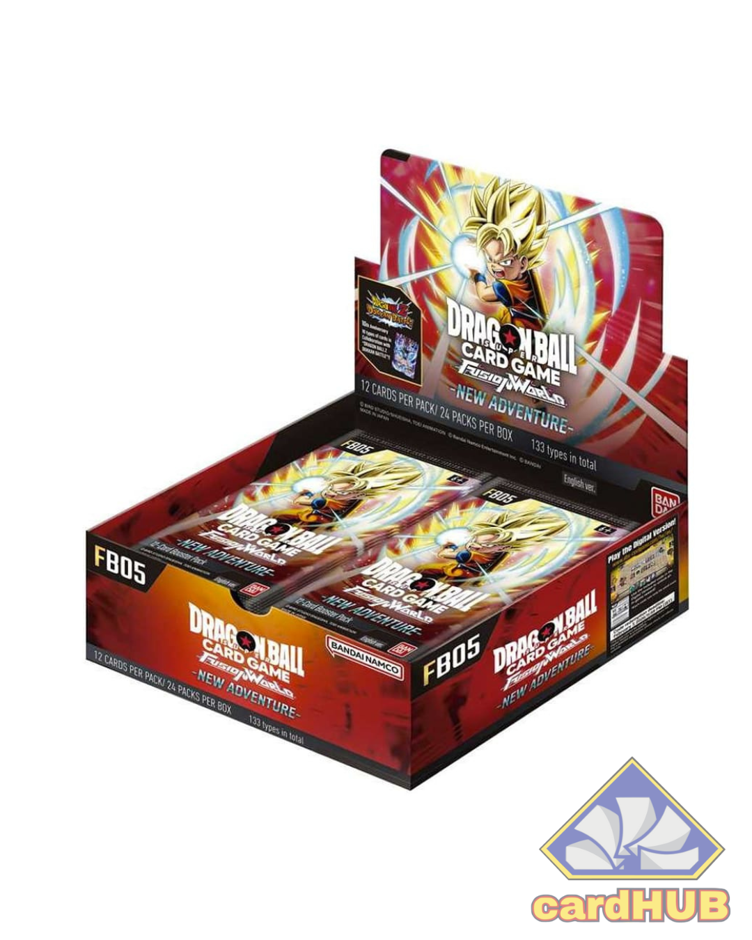 Dragon Ball New Adventure FB-05 Booster Box 24 bustine ENG