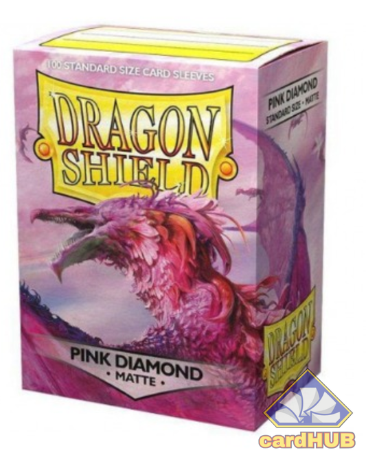 Dragon Shield Matte Pink Diamond - 100x Sleeves