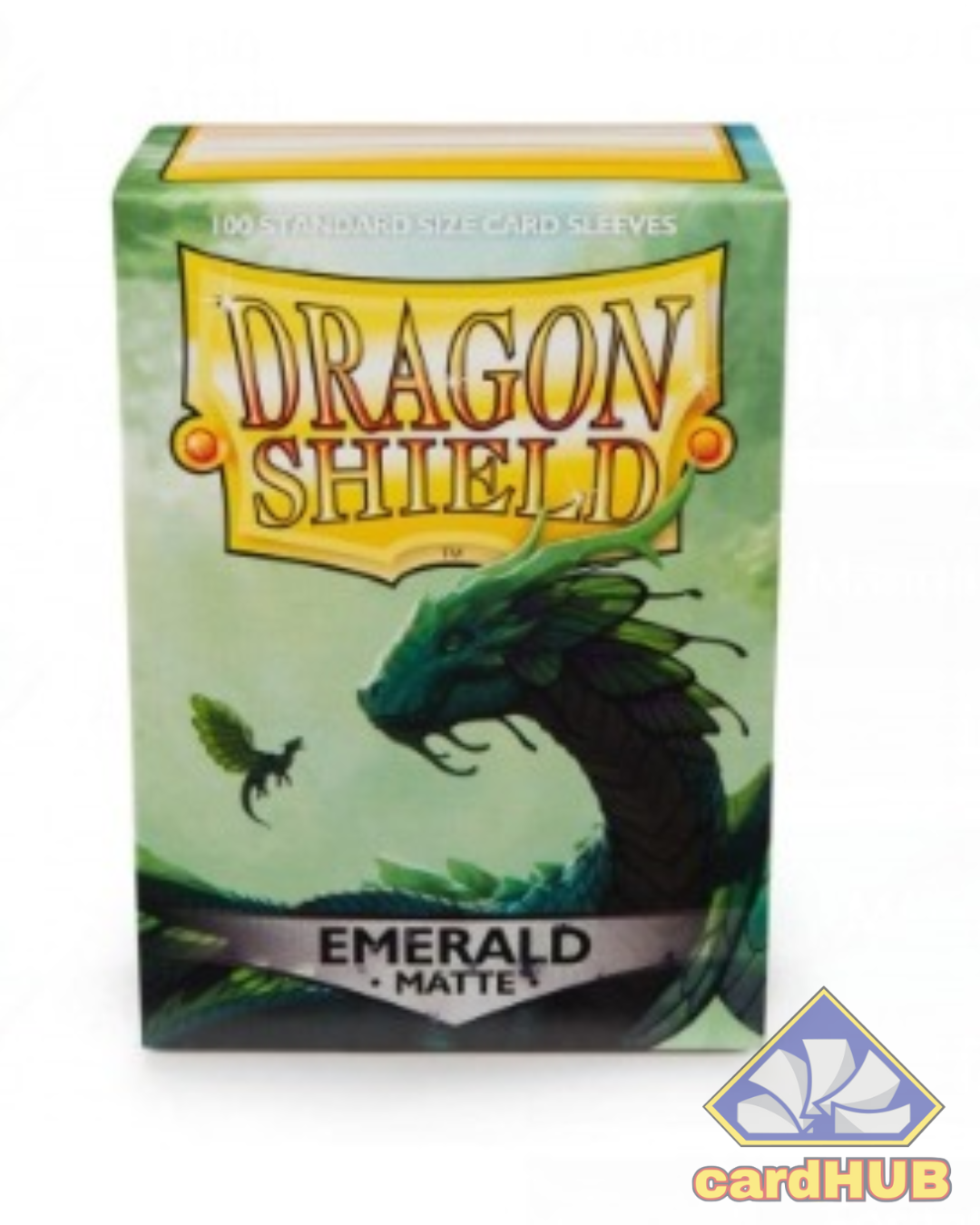 Dragon Shield Matte Emerald - 100x Sleeves