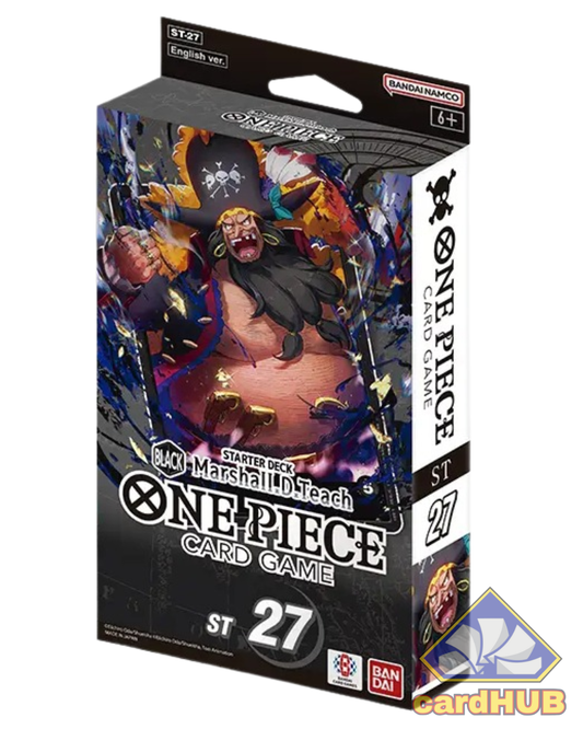 One Piece Starter Deck ST27 Marshall.D.Tech