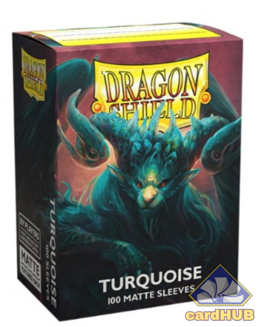 Dragon Shield Matte Turquoise - 100x Sleeves