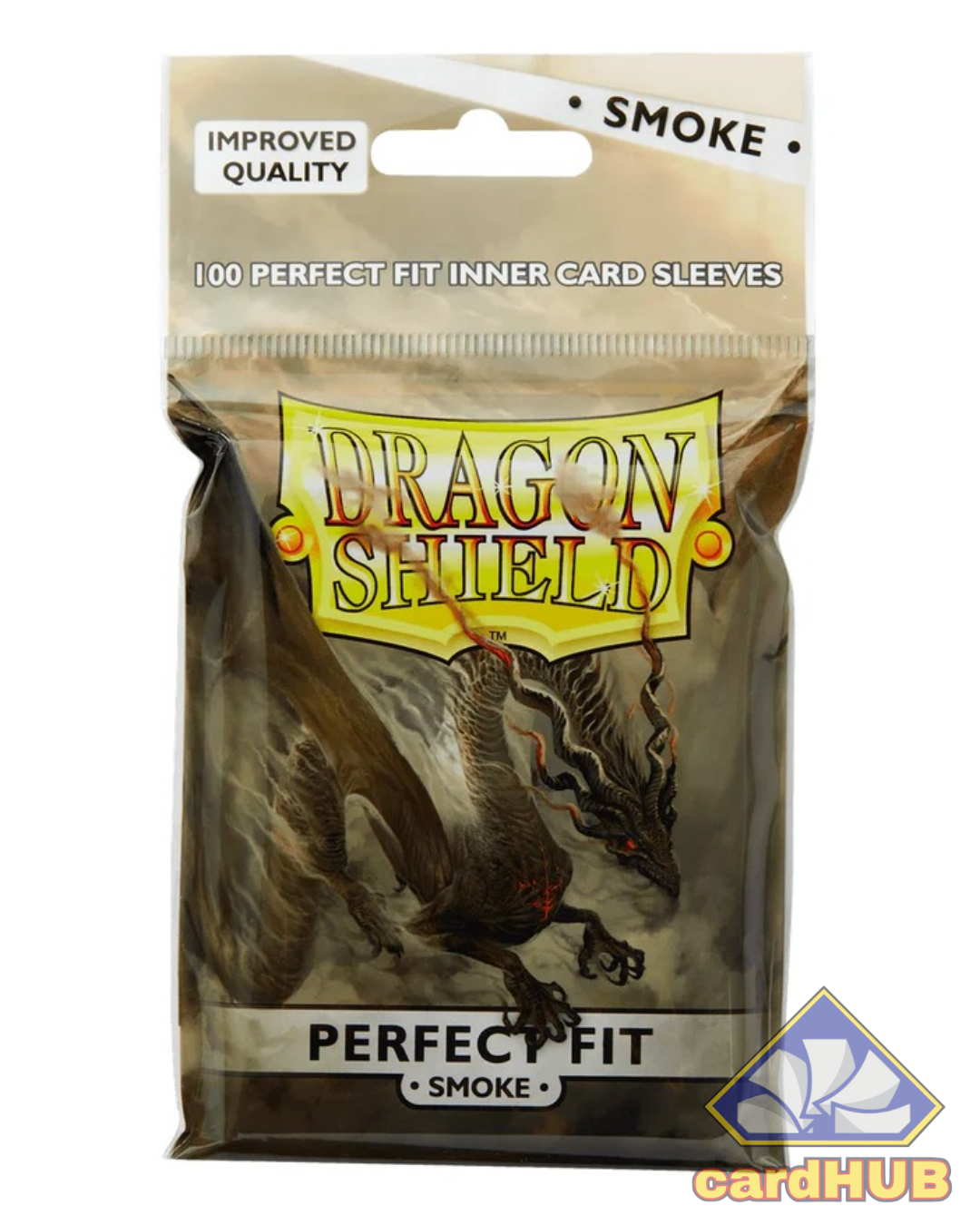 Dragon Shield Perfect Fit Smoke - 100x Sleeves