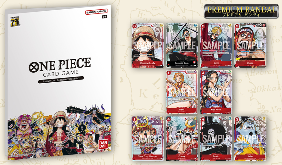 One Piece 25th Anniversary Premium Card Collection JAP