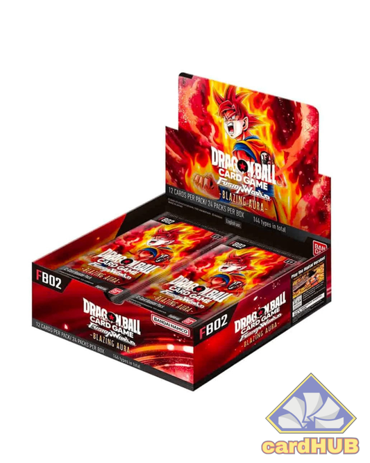 Dragon Ball Blazing Aura FB-02 Booster Box 24 bustine ENG