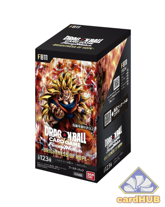 Dragon Ball Brightness of Hope FB-11 Booster Box 24 bustine JAP