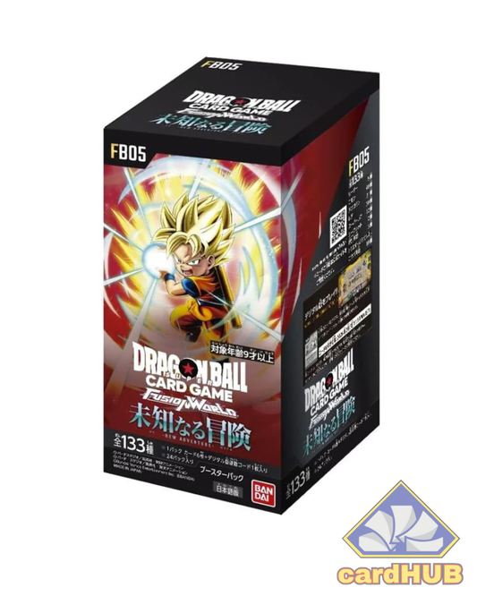 Dragon Ball New Adventure FB-05 Booster Box 24 bustine JAP