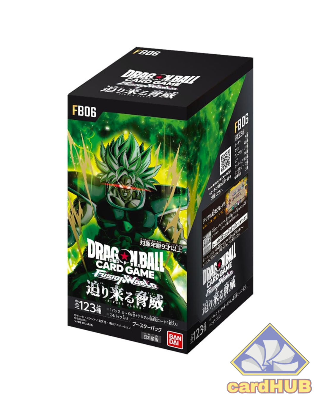 Dragon Ball Rivals Clash FB-06 Booster Box 24 bustine JAP