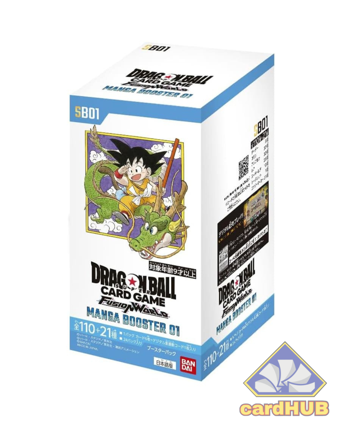 Dragon Ball Manga Booster Box SB-01 24 bustine JAP