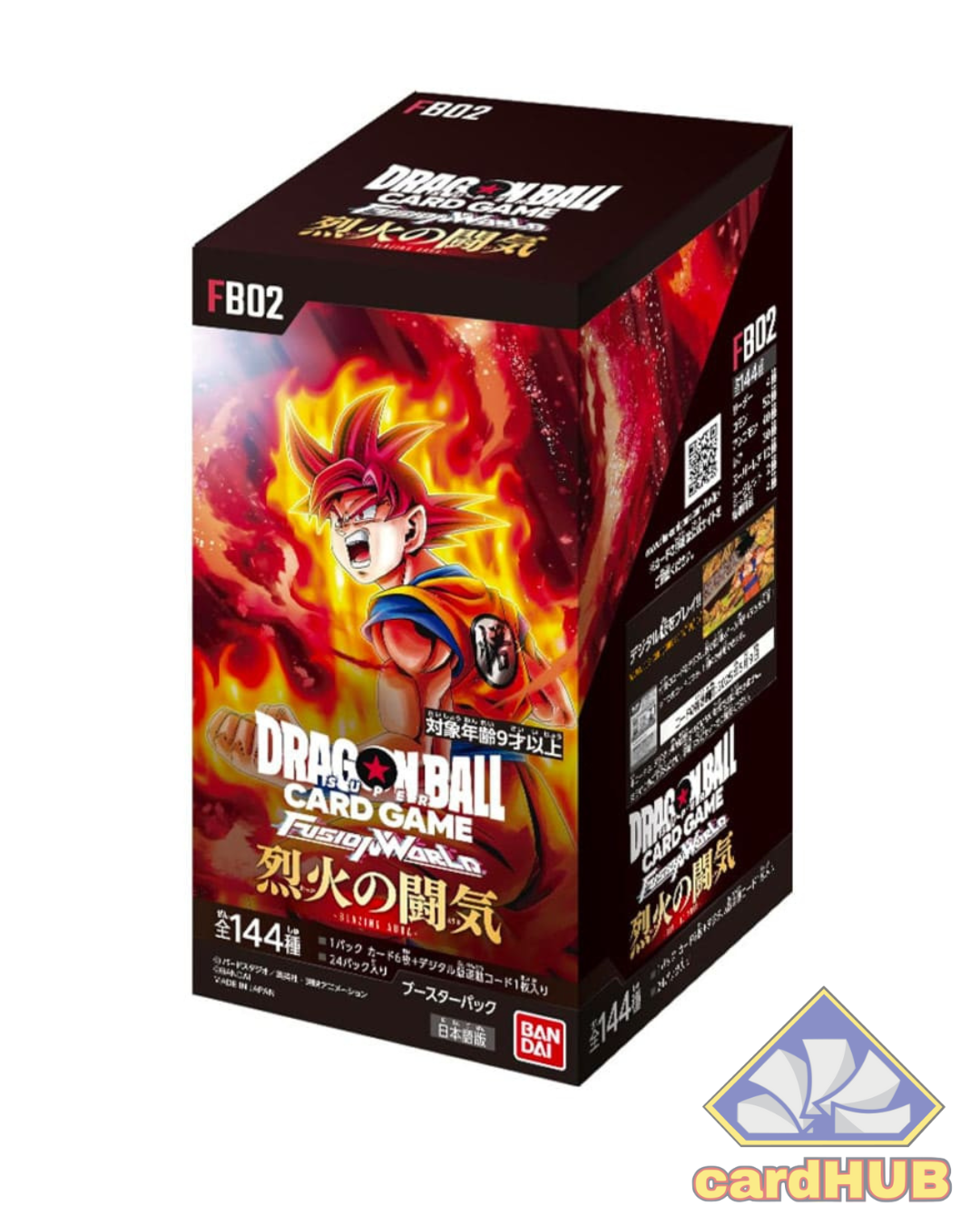 Dragon Ball Blazing Aura FB-02 Booster Box 24 bustine JAP