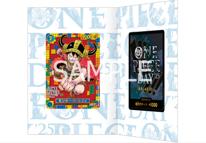 One Piece Day '25 Promo (Lego Monkey.D.Luffy P-110 + DON!!) JAP