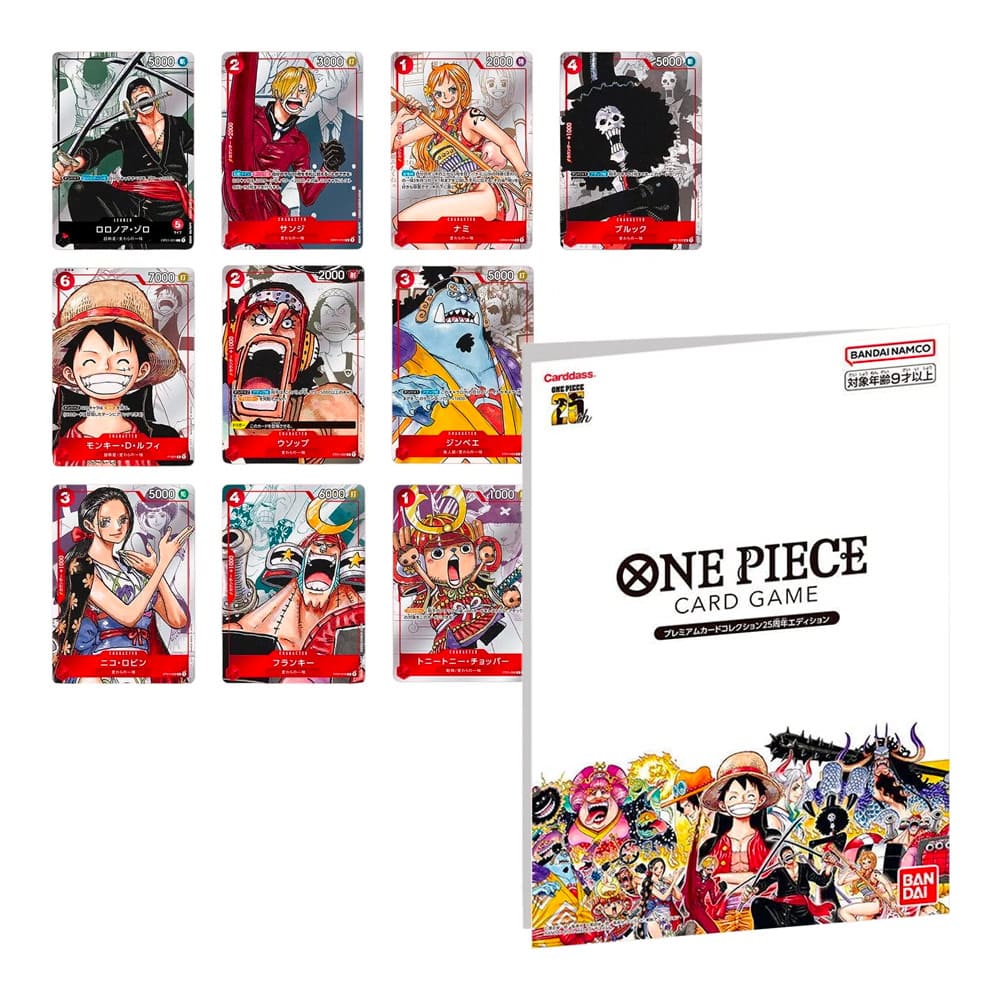 One Piece 25th Anniversary Premium Card Collection JAP
